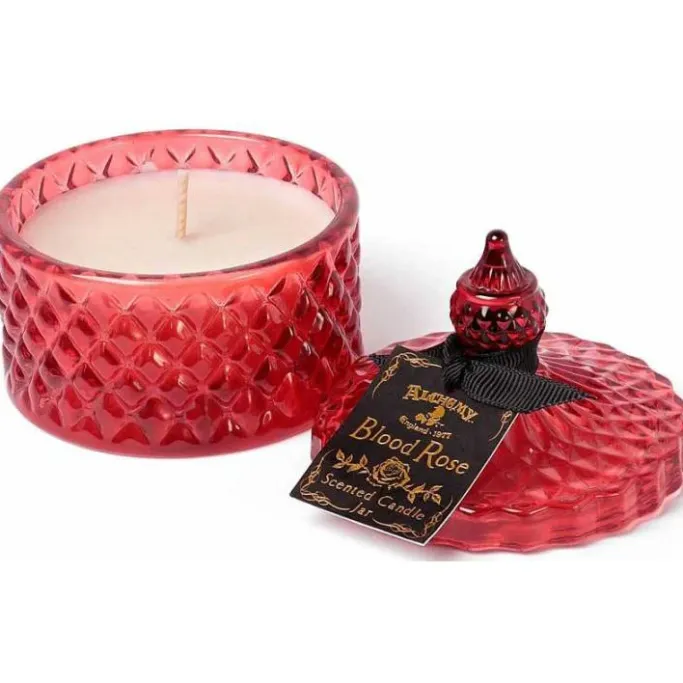 Alchemy Gothic Alchemy Scented Candle Jar Blood Rose SCJ7