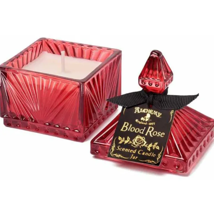 Alchemy Gothic Alchemy Scented Candle Jar Blood Rose Square