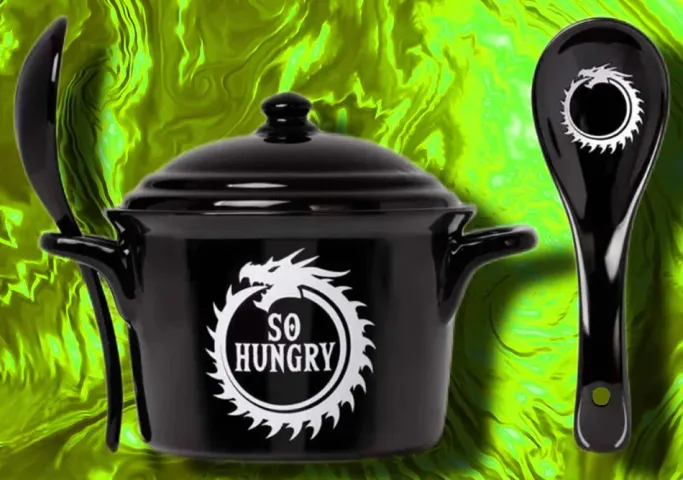 Alchemy Gothic Alchemy So Hungry Soup Bowl