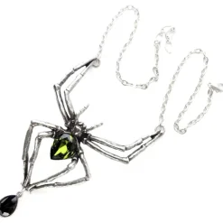 Alchemy Gothic Alchemy Spider Emerald Venom Pendant