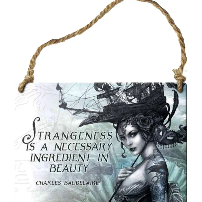 Alchemy Gothic Alchemy Strangeness Necessary Ingredient Plaque