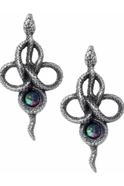 Alchemy Gothic Alchemy Tercia Serpent Earrings