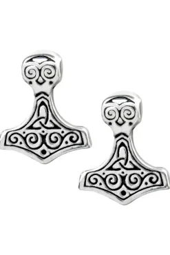 Alchemy Gothic Alchemy Thors Hammer Earstuds