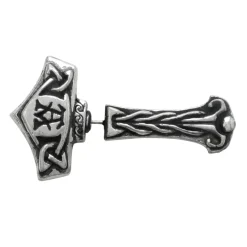 Alchemy Gothic Alchemy Thunderstick Thors Hammer Earring