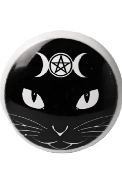 Alchemy Gothic Alchemy Triple Moon Cat Bottle Stopper