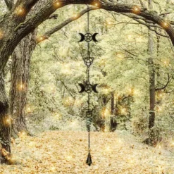 Alchemy Gothic Alchemy Triple Moon Wind Chime