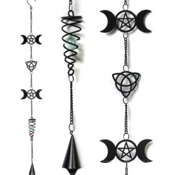 Alchemy Gothic Alchemy Triple Moon Wind Chime