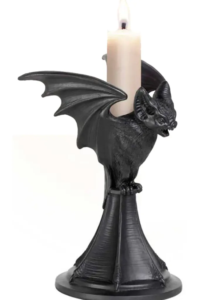 Alchemy Gothic Alchemy Vespertilio Bat Candlestick
