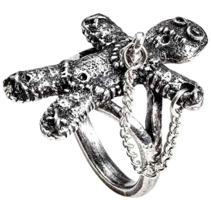 Alchemy Gothic Alchemy Voodoo Doll Ring