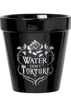 Alchemy Gothic Alchemy Water Don't Torture Plant Pot