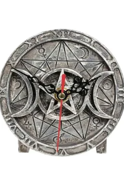 Alchemy Gothic Alchemy Wiccan Desk Clock