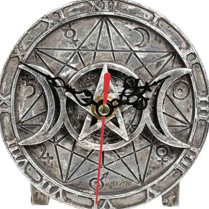 Alchemy Gothic Alchemy Wiccan Desk Clock