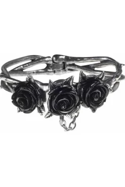 Alchemy Gothic Alchemy Wild Black Rose Bracelet