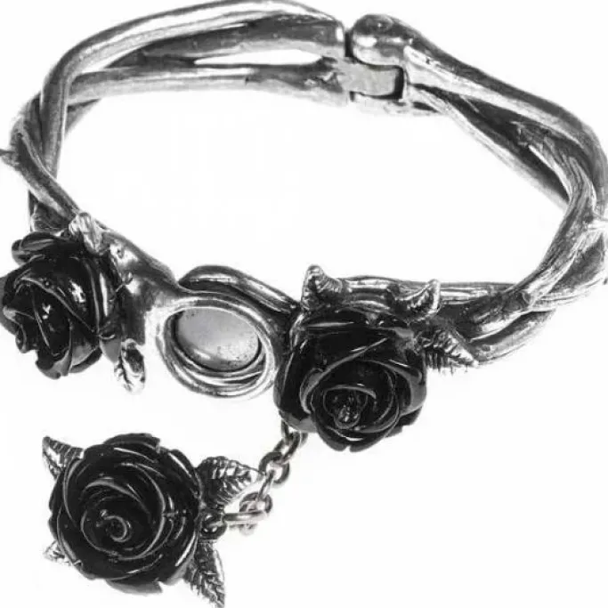 Alchemy Gothic Alchemy Wild Black Rose Bracelet