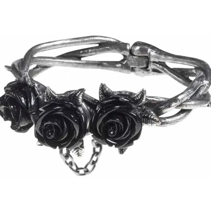 Alchemy Gothic Alchemy Wild Black Rose Bracelet