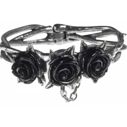 Alchemy Gothic Alchemy Wild Black Rose Bracelet