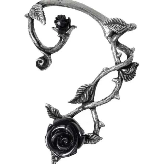 Alchemy Gothic Alchemy Wild Black Rose Ear Wrap E410