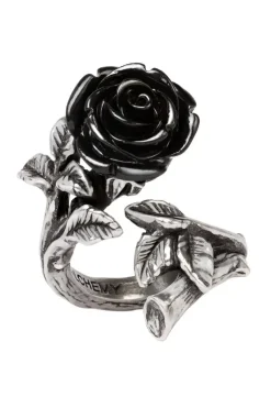 Alchemy Gothic Alchemy Wild Black Rose Ring