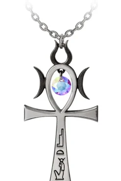 Alchemy Gothic Alchemy Witch Ankh Pendant