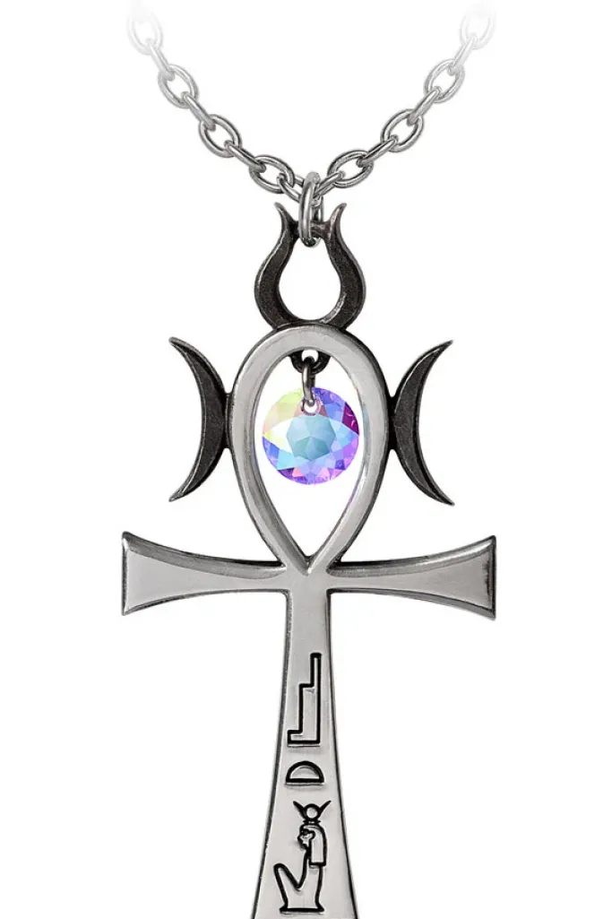 Alchemy Gothic Alchemy Witch Ankh Pendant