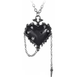 Alchemy Gothic Alchemy Witch Heart Pendant