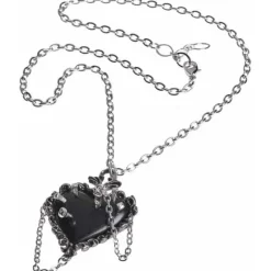 Alchemy Gothic Alchemy Witch Heart Pendant