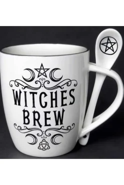 Alchemy Gothic Alchemy Witches Brew Mug and Spoon Set