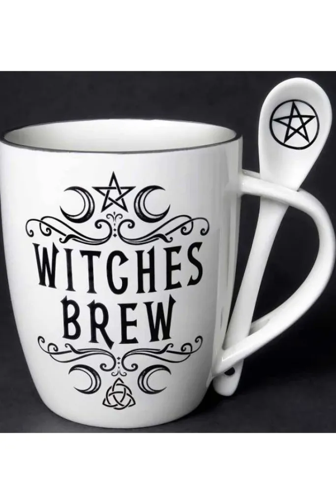 Alchemy Gothic Alchemy Witches Brew Mug and Spoon Set