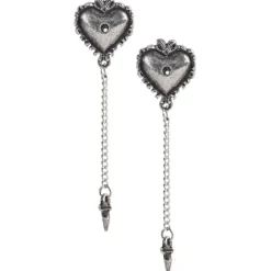 Alchemy Gothic Alchemy Witches Heart Studs
