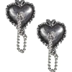 Alchemy Gothic Alchemy Witches Heart Studs