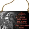 Alchemy Gothic Alchemy Women Who Wear Black Plaque