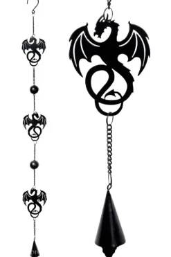 Alchemy Gothic Alchemy Wyvrex Dragon Wind Chime