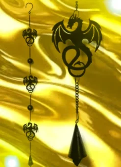 Alchemy Gothic Alchemy Wyvrex Dragon Wind Chime