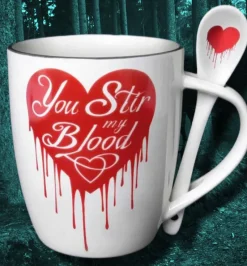 Alchemy Gothic Alchemy You Stir My Blood Mug and Spoon Set