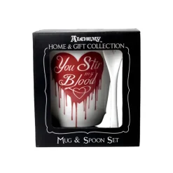 Alchemy Gothic Alchemy You Stir My Blood Mug and Spoon Set