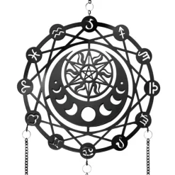 Alchemy Gothic Alchemy Zodiac Dream Catcher Wind Chime