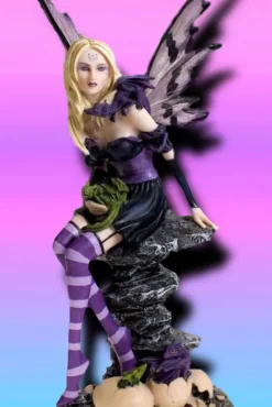 Nemesis Now Amethyst and Hatchlings Fairy
