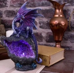 Nemesis Now Amethyst Custodian Dragon