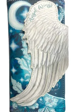 Nemesis Now Angel Wings Embossed Purse