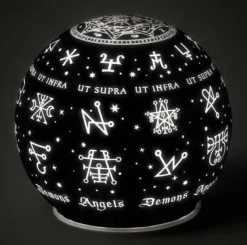 Alchemy Gothic Angels and Demons Globe Light