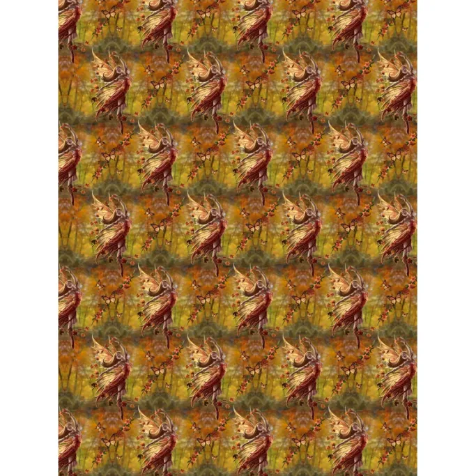 Eastgate Anne Stokes Autumn Fairy Wrapping Paper