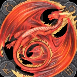 Something Different Anne Stokes Beltane Dragon Wall Plaque