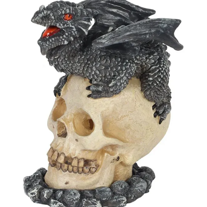 Something Different Anne Stokes Black Dragon Incense Cone Burner