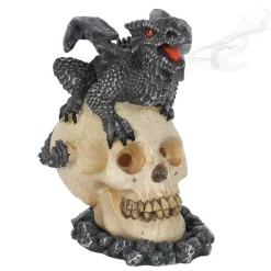 Something Different Anne Stokes Black Dragon Incense Cone Burner