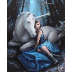 Something Different Anne Stokes Blue Moon Fantasy Unicorn Picture
