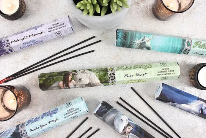 Something Different Anne Stokes Blue Moon Incense Sticks