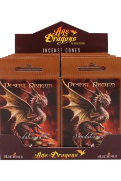 Something Different Anne Stokes Desert Dragon Incense Cones