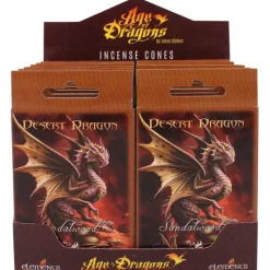 Something Different Anne Stokes Desert Dragon Incense Cones