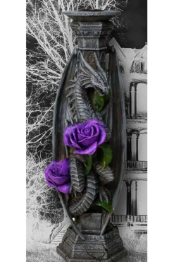 Nemesis Now Anne Stokes Dragon Beauty Candle Stick