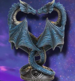 Nemesis Now Anne Stokes Dragon Heart Candlestick